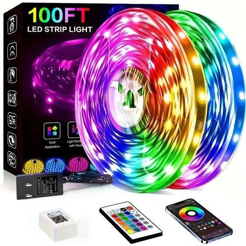 100ft led strip lights - 100ft,