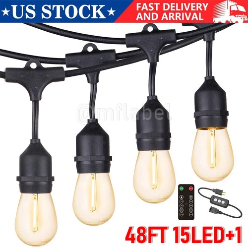 48ft led outdoor string - outdoor,