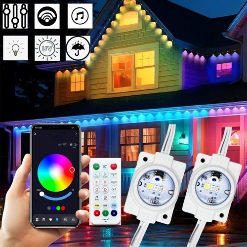 108ft permanent outdoor lights - permanent,